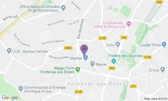 Localisation Caisse d