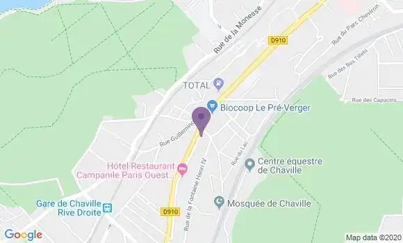 Localisation Caisse d