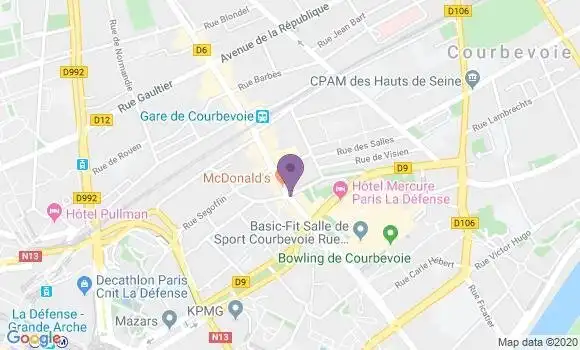Localisation Caisse d