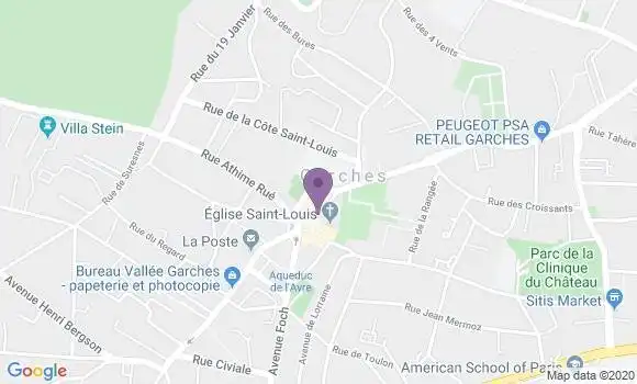 Localisation Caisse d