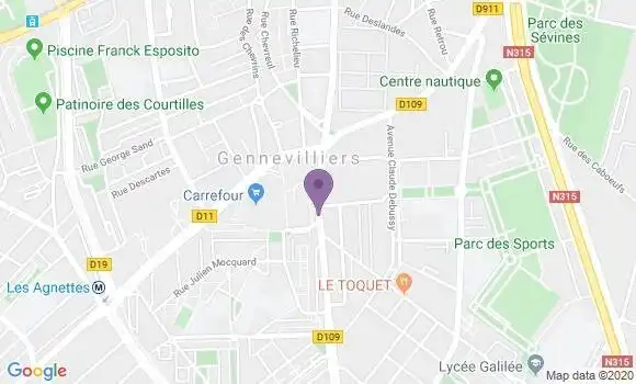 Localisation Caisse d