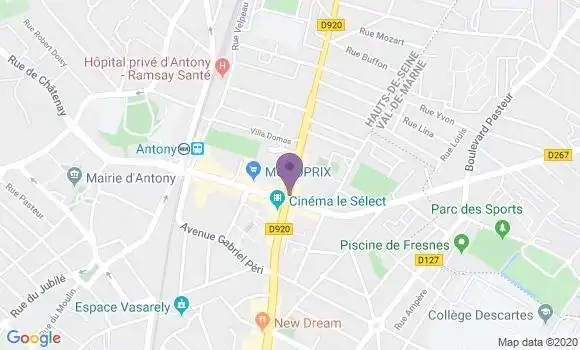 Localisation Caisse d