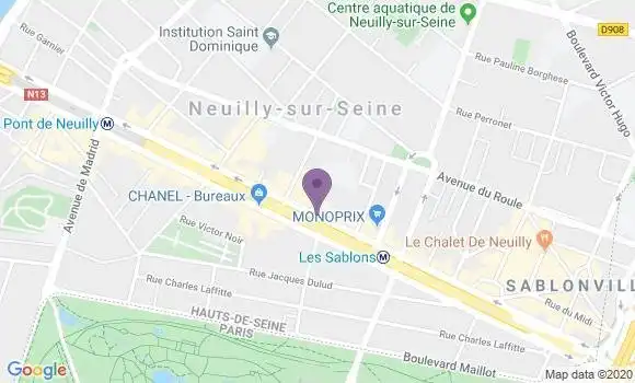 Localisation Caisse d