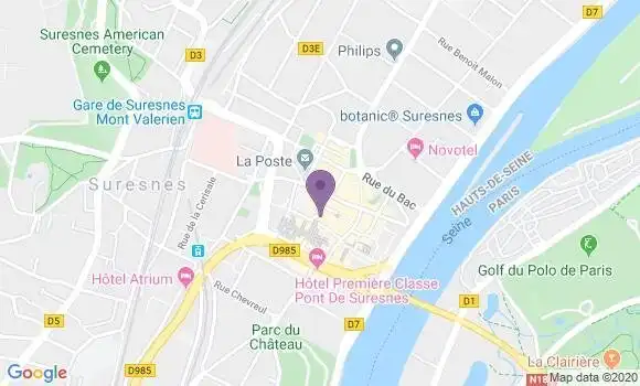 Localisation Caisse d