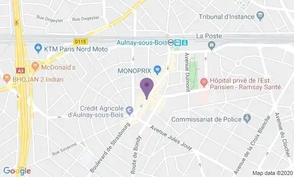 Localisation Caisse d