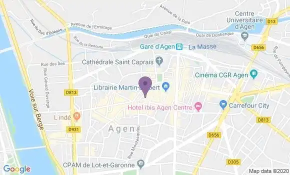 Localisation Société Générale Agence d