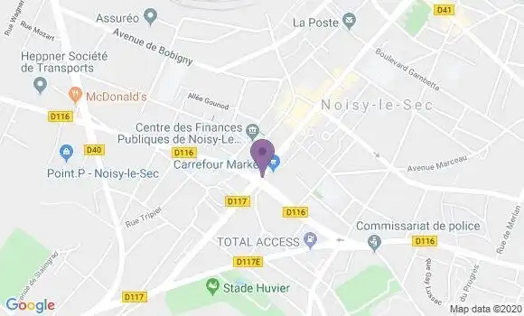 Localisation Caisse d