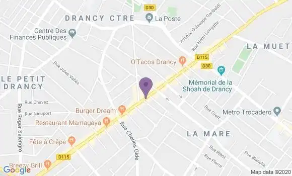 Localisation Caisse d