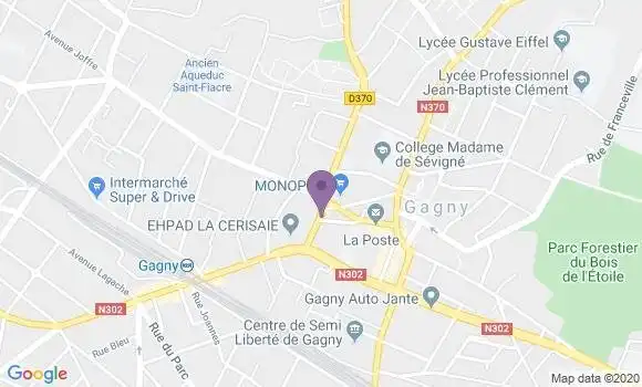 Localisation Caisse d