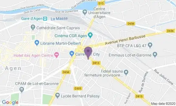 Localisation Société Générale Agence d