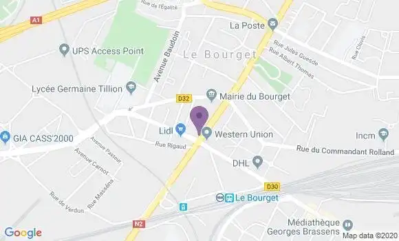 Localisation Caisse d