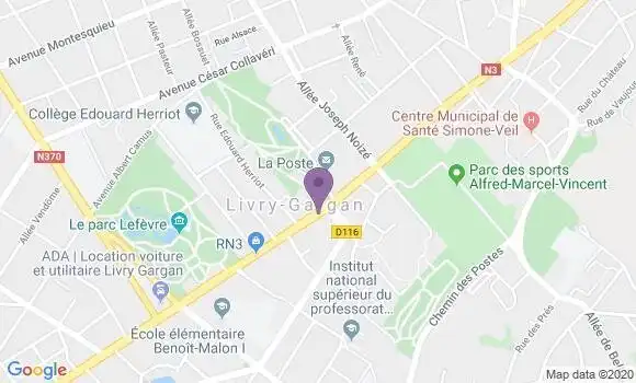 Localisation Caisse d