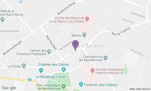 Localisation Caisse d