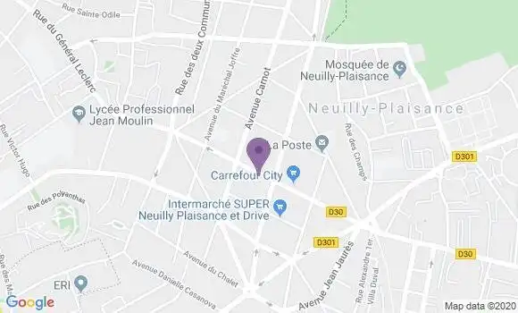 Localisation Caisse d