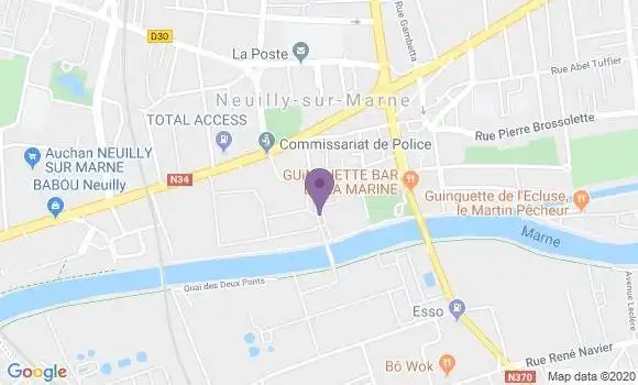 Localisation Caisse d