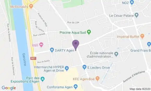 Localisation Société Générale Agence d