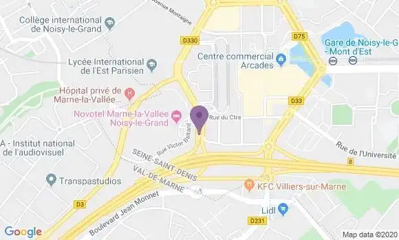 Localisation Caisse d
