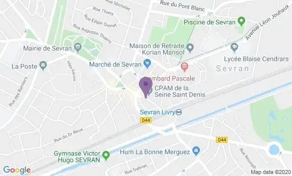 Localisation Caisse d