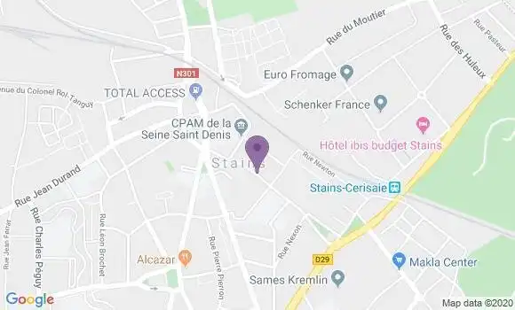 Localisation Caisse d