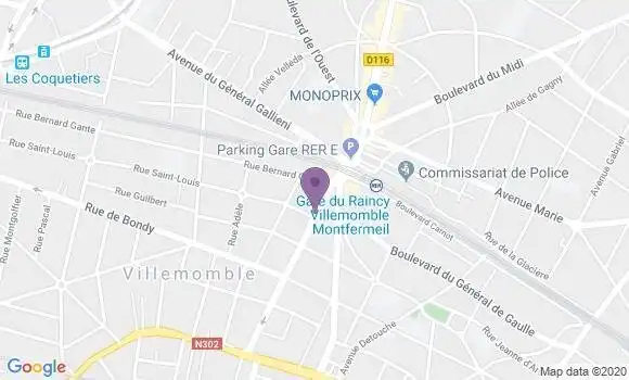 Localisation Caisse d