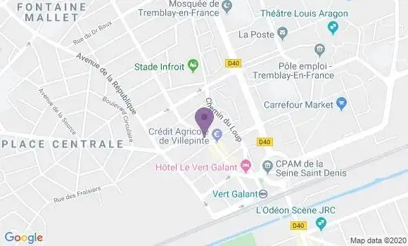 Localisation Caisse d