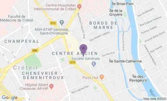 Localisation Caisse d