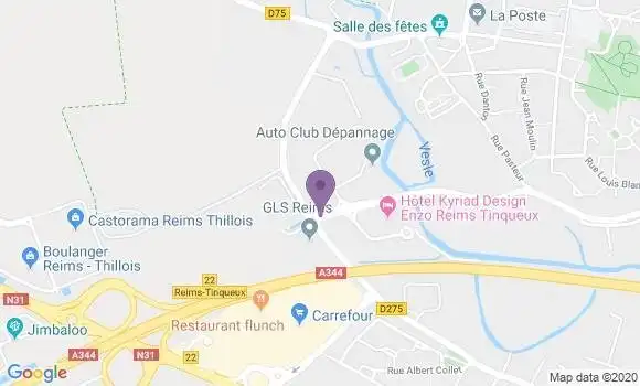 Localisation Caisse d