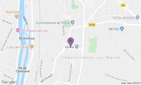Localisation Caisse d