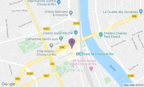 Localisation Caisse d
