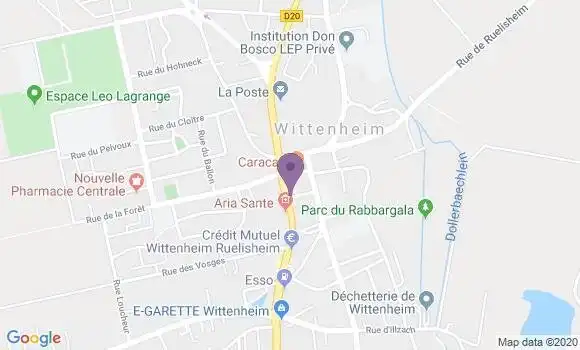 Localisation Caisse d