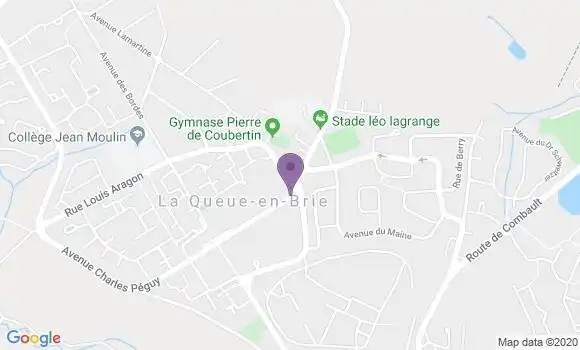 Localisation Caisse d