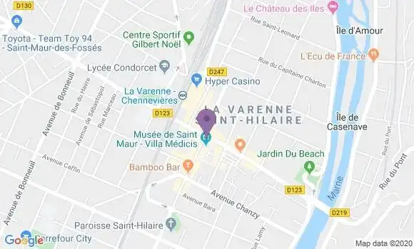 Localisation Caisse d