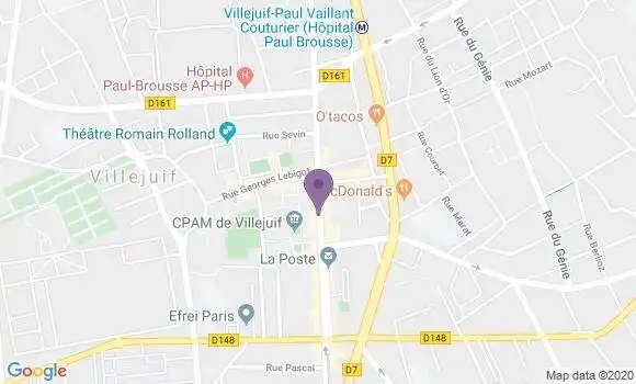 Localisation Caisse d