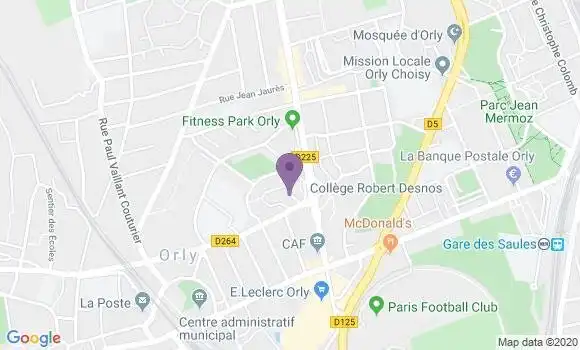Localisation Caisse d