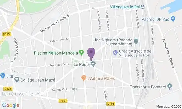 Localisation Caisse d
