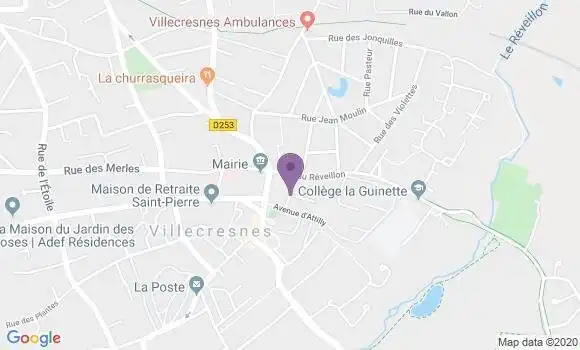Localisation Caisse d