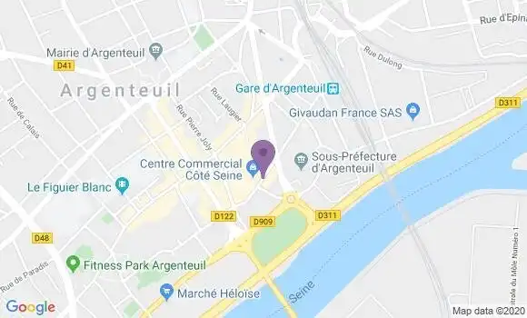 Localisation Caisse d