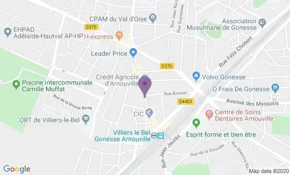 Localisation Caisse d