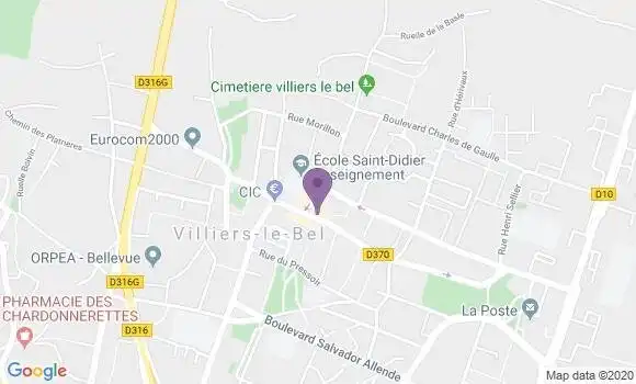 Localisation Caisse d