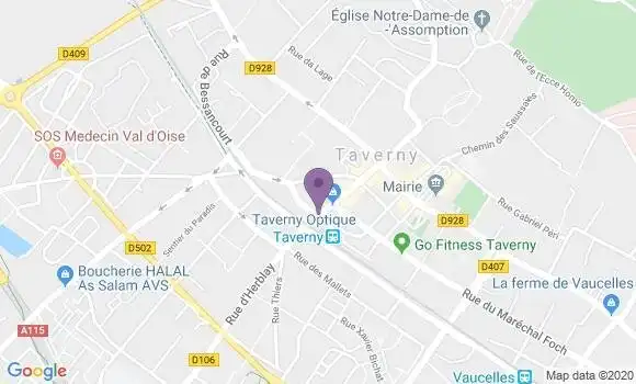 Localisation Caisse d