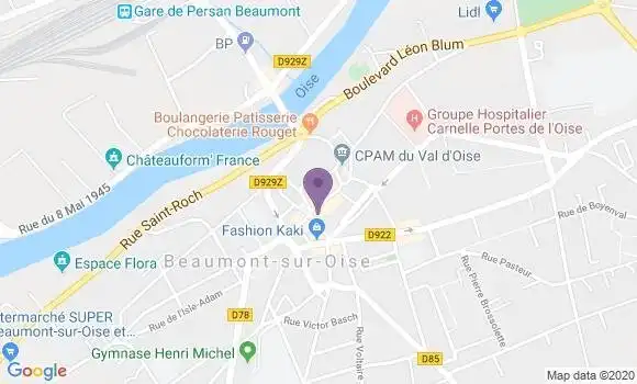 Localisation Caisse d