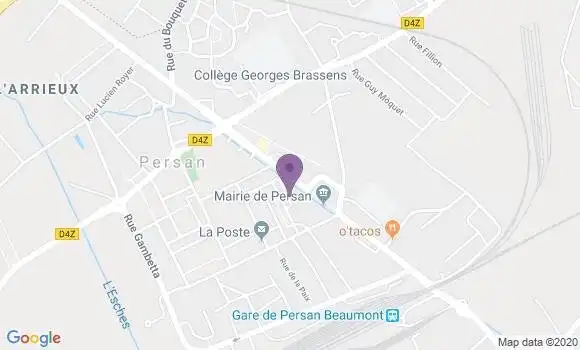 Localisation Caisse d