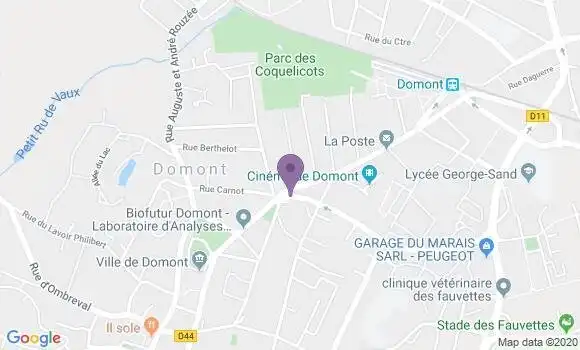 Localisation Caisse d