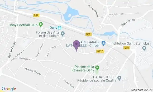 Localisation Caisse d