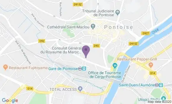 Localisation Caisse d