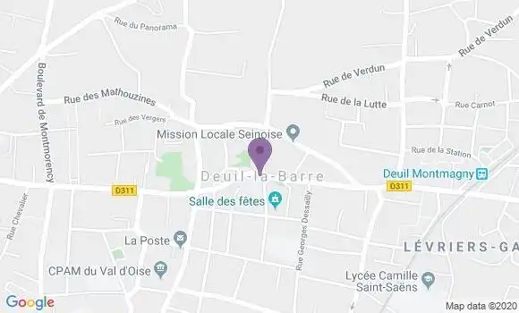 Localisation Caisse d