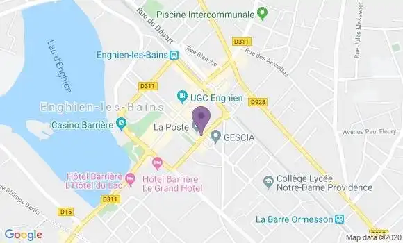 Localisation Caisse d
