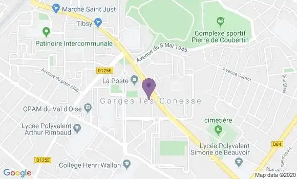 Localisation Caisse d