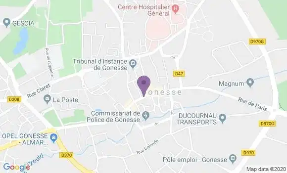 Localisation Caisse d
