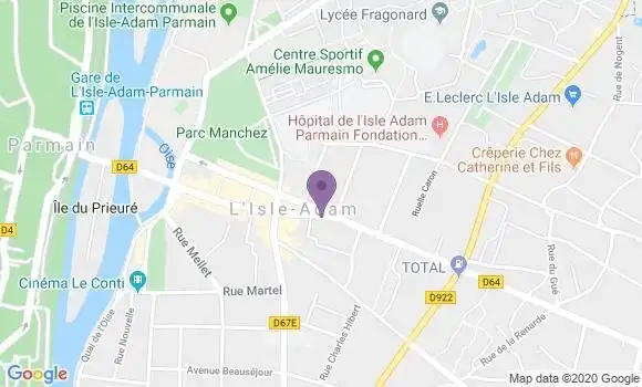 Localisation Caisse d